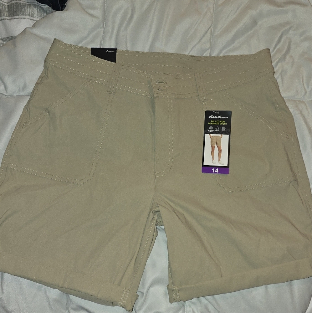 Eddie Bauer Women's Khaki Shorts
